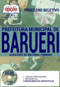 Baixar Apostila Prefeitura Municipal de Barueri / SP: ASSISTENTE DE MATERNAL FEMININO pdf, epub, eBook