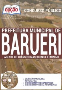 Baixar Apostila Prefeitura Municipal de Barueri / SP: AGENTE DE TRÂNSITO MASCULINO E FEMININO pdf, epub, eBook
