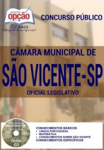 Baixar Apostila Câmara Municipal de São Vicente / SP: OFICIAL LEGISLATIVO pdf, epub, eBook