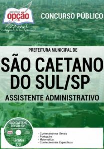 Baixar Apostila Prefeitura de São Caetano do Sul / SP: ASSISTENTE ADMINISTRATIVO pdf, epub, eBook