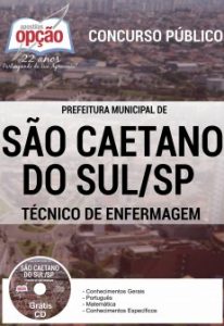Baixar Apostila Prefeitura de São Caetano do Sul / SP: TÉCNICO DE ENFERMAGEM pdf, epub, eBook
