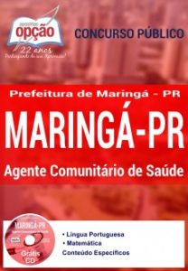 Baixar Apostila Prefeitura de Maringá / PR: AGENTE COMUNITÁRIO DE SAÚDE pdf, epub, eBook