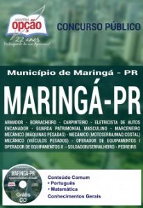 Baixar Apostila Prefeitura de Maringá / PR: DIVERSOS CARGOS DE NÍVEL FUNDAMENTAL pdf, epub, eBook