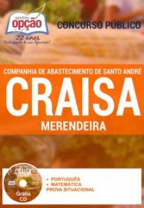 Baixar Apostila Companhia de Abastecimento de Santo André (CRAISA): MERENDEIRA pdf, epub, eBook