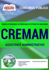 Baixar Apostila Conselho Regional de Medicina / AM (CREMAM): ASSISTENTE ADMINISTRATIVO pdf, epub, eBook