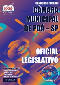 Baixar Apostila Câmara Municipal de Poá / SP: OFICIAL LEGISLATIVO pdf, epub, eBook
