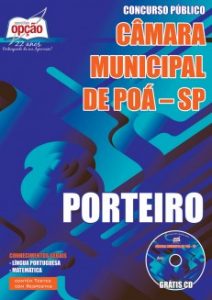 Baixar Apostila Câmara Municipal de Poá / SP: PORTEIRO pdf, epub, eBook