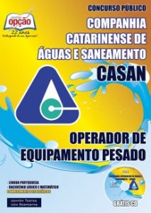Baixar Apostila Companhia Catarinense de Águas E Saneamento (CASAN): OPERADOR DE EQUIPAMENTO PESADO pdf, epub, eBook