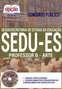 Baixar Apostila SEDU / ES: PROFESSOR B – ARTE pdf, epub, eBook