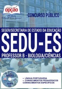 Baixar Apostila SEDU / ES: PROFESSOR B – BIOLOGIA/CIÊNCIAS pdf, epub, eBook