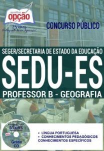 Baixar Apostila SEDU / ES: PROFESSOR B – GEOGRAFIA pdf, epub, eBook