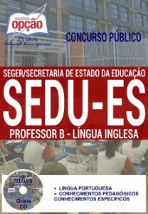 Baixar Apostila SEDU / ES: PROFESSOR B – LÍNGUA INGLESA pdf, epub, eBook
