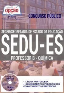 Baixar Apostila SEDU / ES: PROFESSOR B – QUÍMICA pdf, epub, eBook
