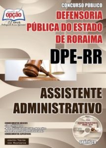 Baixar Apostila Defensoria Pública do Estado / RR (DPE/RR): ASSISTENTE ADMINISTRATIVO pdf, epub, eBook