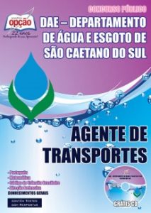 Baixar Apostila Departamento de Água e Esgoto de São Caetano do Sul – DAE: AGENTE DE TRANSPORTES pdf, epub, eBook