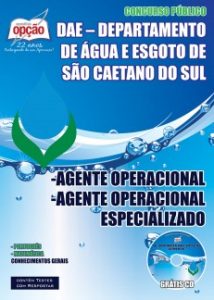 Baixar Apostila Departamento de Água e Esgoto de São Caetano do Sul – DAE: AGENTE OPERACIONAL E AGENTE OPERACIONAL ESPECIALIZADO pdf, epub, eBook