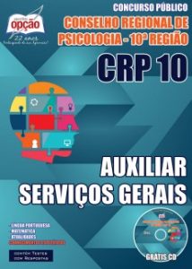 Baixar Apostila Conselho Regional de Psicologia – 10ª Região (CRP): AUXILIAR SERVIÇOS GERAIS pdf, epub, eBook