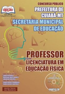 Baixar Apostila Prefeitura de Cuiabá / MT: PROFESSOR – LICENCIATURA EM EDUCAÇÃO FÍSICA pdf, epub, eBook
