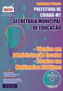 Baixar Apostila Prefeitura de Cuiabá / MT: TÉC EM ADMINISTRAÇÃO ESCOLAR E EM MULTIMEIOS DIDÁTICOS pdf, epub, eBook