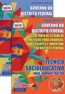 Baixar Apostila SECRIANÇA / DF: TÉCNICO SOCIOEDUCATIVO – ÁREA: ADMINISTRATIVO pdf, epub, eBook