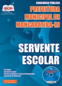 Baixar Apostila Prefeitura Municipal de Mangaratiba / RJ: SERVENTE ESCOLAR pdf, epub, eBook