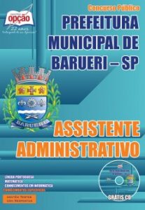 Baixar Apostila Prefeitura Municipal de Barueri / SP: ASSISTENTE ADMINISTRATIVO pdf, epub, eBook