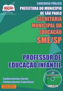 Baixar Apostila Secretaria Municipal da Educação de São Paulo (SME / SP): PROFESSOR DE EDUCAÇÃO INFANTIL pdf, epub, eBook