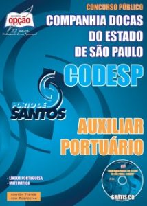 Baixar Apostila Companhia Docas do Estado de São Paulo (CODESP): AUXILIAR PORTUÁRIO pdf, epub, eBook