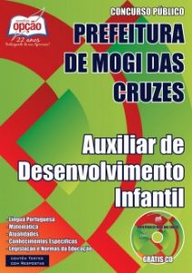 Baixar Apostila Prefeitura de Mogi das Cruzes : AUXILIAR DE DESENVOLVIMENTO INFANTIL pdf, epub, eBook