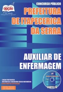 Baixar Apostila Prefeitura de Itapecerica da Serra: AUXILIAR DE ENFERMAGEM pdf, epub, eBook