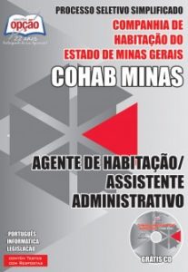 Baixar Apostila COHAB Minas: AGENTE DE HABITAÇÃO / ASSISTENTE ADMINISTRATIVO pdf, epub, eBook