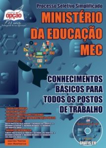 Baixar Apostila Ministério da Educação (MEC): CONHECIMENTOS BÁSICOS PARA TODOS OS POSTOS DE TRABALHO pdf, epub, eBook