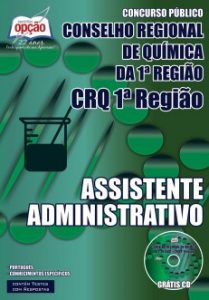 Baixar Apostila Conselho Regional de Química – 1ª Região (CRQ): ASSISTENTE ADMINISTRATIVO pdf, epub, eBook