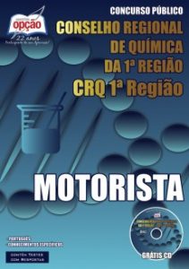 Baixar Apostila Conselho Regional de Química – 1ª Região (CRQ): MOTORISTA pdf, epub, eBook