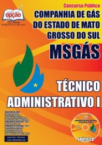 Baixar Apostila Companhia de Gás do Estado / MS (MSGÁS): TÉCNICO ADMINISTRATIVO I pdf, epub, eBook