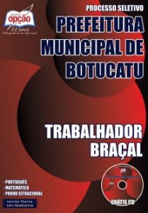 Baixar Apostila Prefeitura Municipal de Botucatu / SP: TRABALHADOR BRAÇAL pdf, epub, eBook