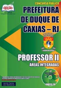 Baixar Apostila Prefeitura de Duque de Caxias / RJ: PROFESSOR II – ÁREAS INTEGRADAS pdf, epub, eBook