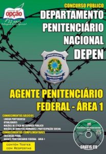 Baixar Apostila Departamento Penitenciário Nacional (DEPEN) : AGENTE PENITENCIÁRIO FEDERAL – ÁREA 1 pdf, epub, eBook