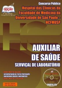 Baixar Apostila Hospital das Clínicas de São Paulo (HCFMUSP) : AUXILIAR DE SAÚDE – SERVIÇAL DE LABORATÓRIO pdf, epub, eBook