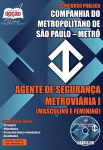 Baixar Apostila Companhia do Metropolitano / SP (METRÔ/SP) : AGENTE DE SEGURANÇA METROVIÁRIA I pdf, epub, eBook