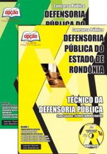 Baixar Apostila Defensoria Pública do Estado / RO (DPE/RO): TÉCNICO DA DEFENSORIA PÚBLICA – TÉCNICO ADMINISTRATIVO pdf, epub, eBook
