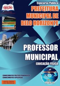 Baixar Apostila Prefeitura Municipal de Belo Horizonte / MG: PROFESSOR MUNICIPAL  EDUCAÇÃO FÍSICA pdf, epub, eBook