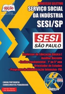 Baixar Apostila SESI / SP: PROFESSOR DE EDUCAÇÃO BÁSICA I pdf, epub, eBook