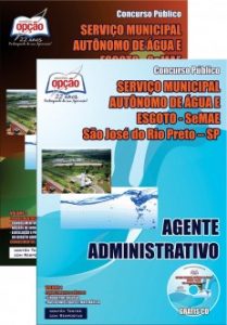 Baixar Apostila SeMAE – São José do Rio Preto / SP: AGENTE ADMINISTRATIVO pdf, epub, eBook