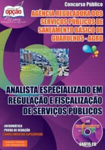 Baixar Apostila AGRU: ANALISTA ESPECIALIZADO EM REGULAÇÃO E FISCALIZAÇÃO DE SERVIÇOS PÚBLICOS pdf, epub, eBook