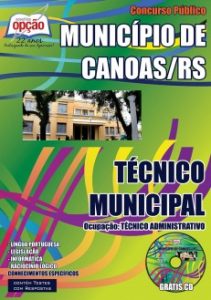 Baixar Apostila Município de Canoas / RS: TÉCNICO MUNICIPAL – OCUPAÇÃO: TÉCNICO ADMINISTRATIVO pdf, epub, eBook
