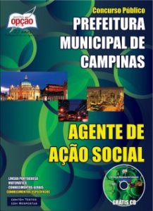 Baixar Apostila Prefeitura Municipal de Campinas / SP (Agente Social): AGENTE DE AÇÃO SOCIAL pdf, epub, eBook