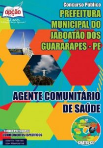 Baixar Apostila Prefeitura Municipal do Jaboatão dos Guararapes / PE: AGENTE COMUNITÁRIO DE SAÚDE pdf, epub, eBook