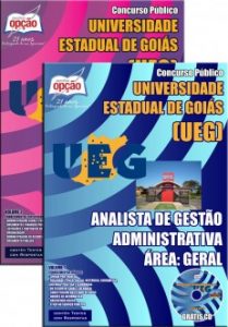 Baixar Apostila Universidade Estadual de Goiás (UEG): ANALISTA DE GESTÃO ADMINISTRATIVA ÁREA: GERAL pdf, epub, eBook