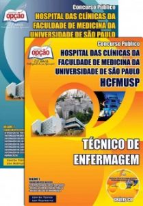 Baixar Apostila Hospital das Clínicas de São Paulo (HCFMUSP): TÉCNICO DE ENFERMAGEM pdf, epub, eBook